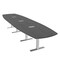 Skutchi Designs 45 in W, 166 in L, 29 in H, Engineered Wood Top, Grey HAR-ABOT-46X168-T-ELEC-ASIANNIGHT - alternate 1